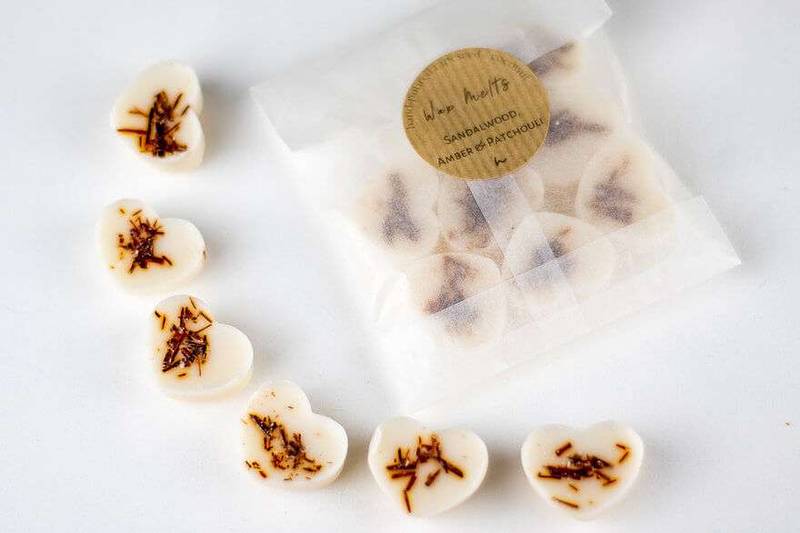Sandalwood - Amber & Patchouli Coconut- Rapeseed Wax Melts