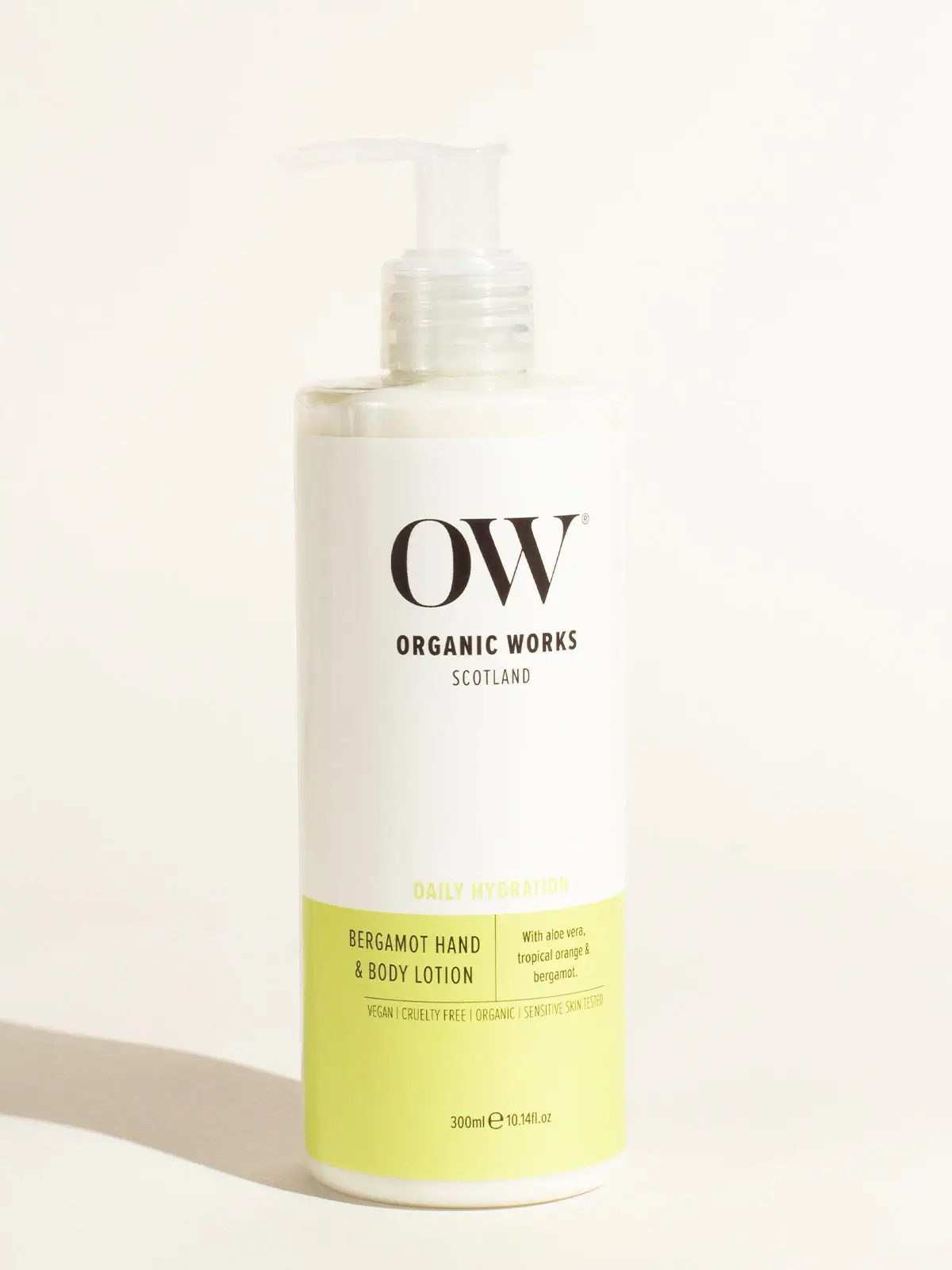 Vegan Natural Bergamot Hand and Body Lotion