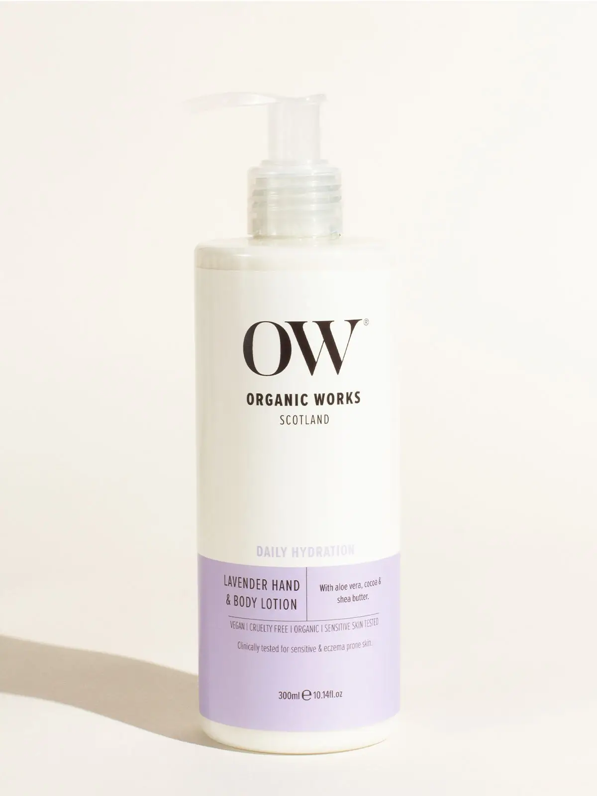 Natural Lavender hand and body lotion
