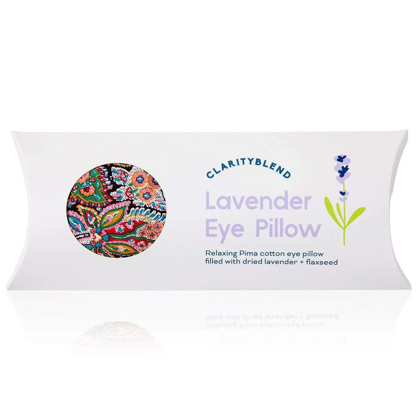 Aromatherapy Lavender Eye Pillow, Yoga Flaxseed Eye Pillow Cotton Red-Paisley - Image 2