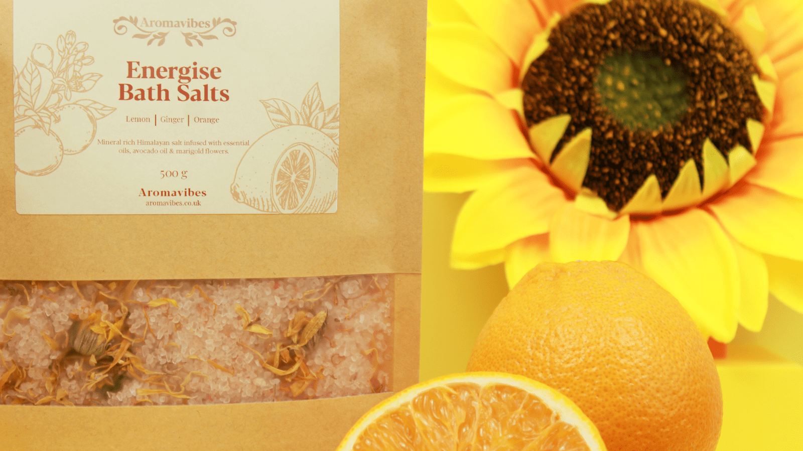 Body Boost Bath Salts Energise Himalayan Bath Salts 500g - Image 2